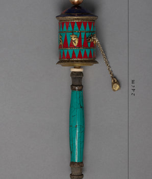 Buddhism Prayer Wheel | Mantra Crafted On the Wheel