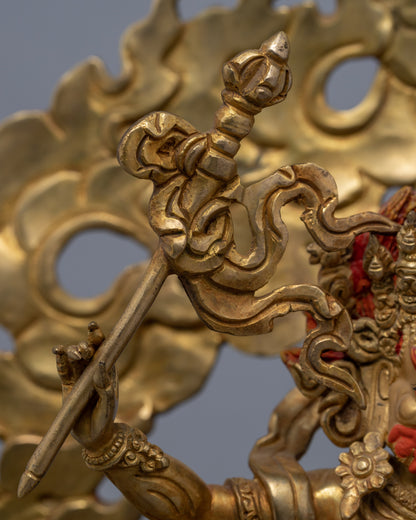 Palden Lhamo Statue for Religious Purpose | Buddhist Fierce Protector Deity Art