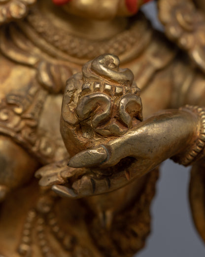 Palden Lhamo Statue for Religious Purpose | Buddhist Fierce Protector Deity Art