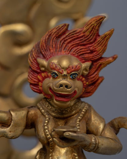Palden Lhamo Statue for Religious Purpose | Buddhist Fierce Protector Deity Art