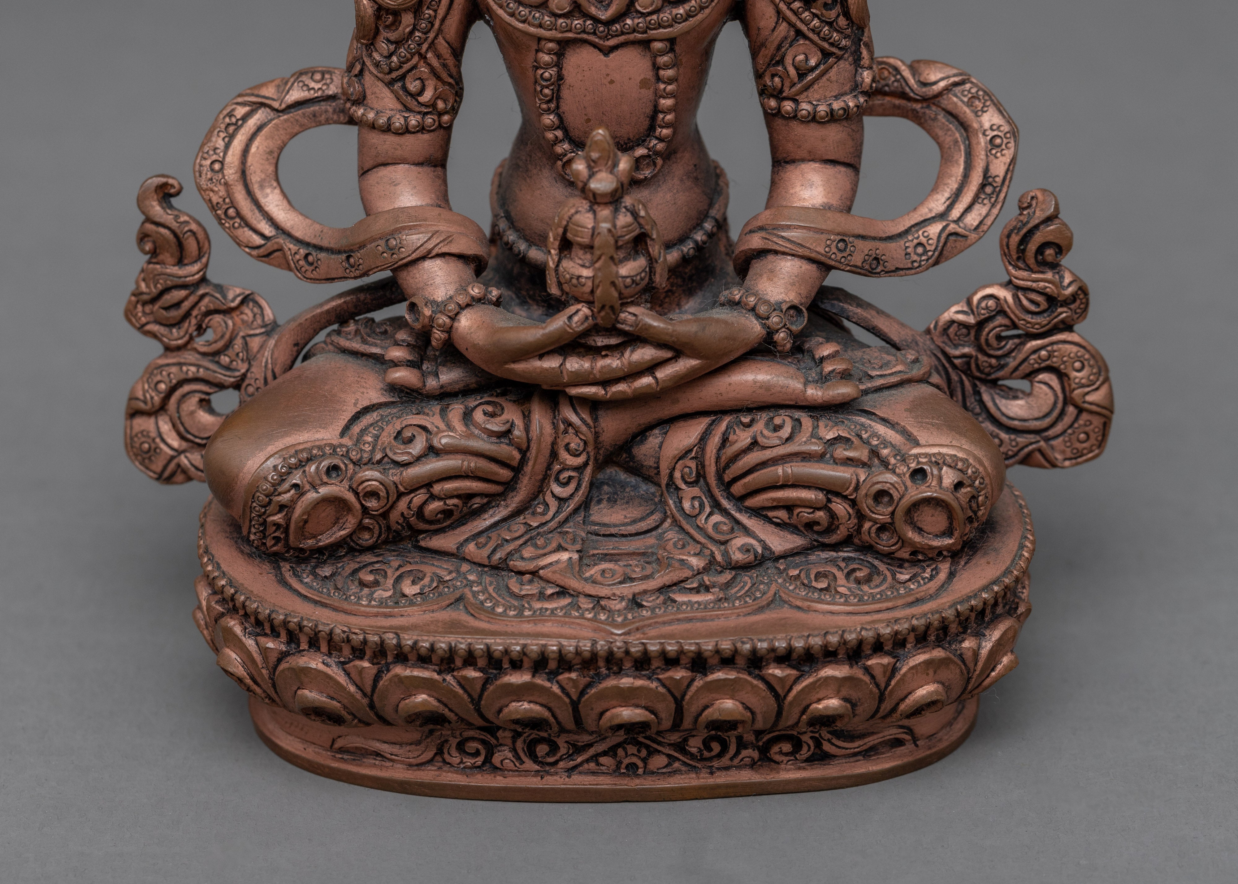 Amitayus Bodhisattva Sculpture | Traditional Art