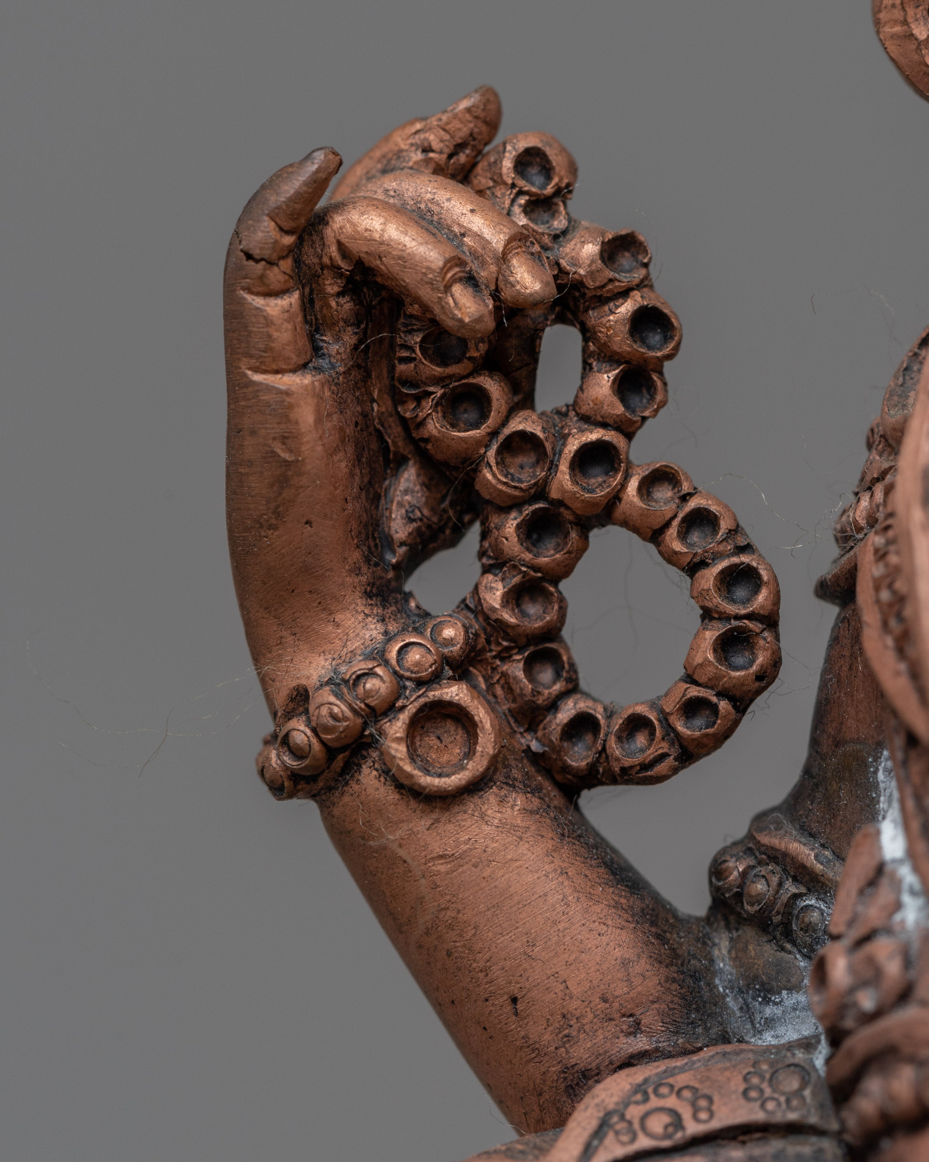 Buddha Avalokiteshvara Statue | Traditional Carved Buddhist Art