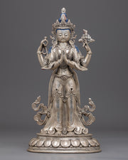 Standing Chenrezig Statue