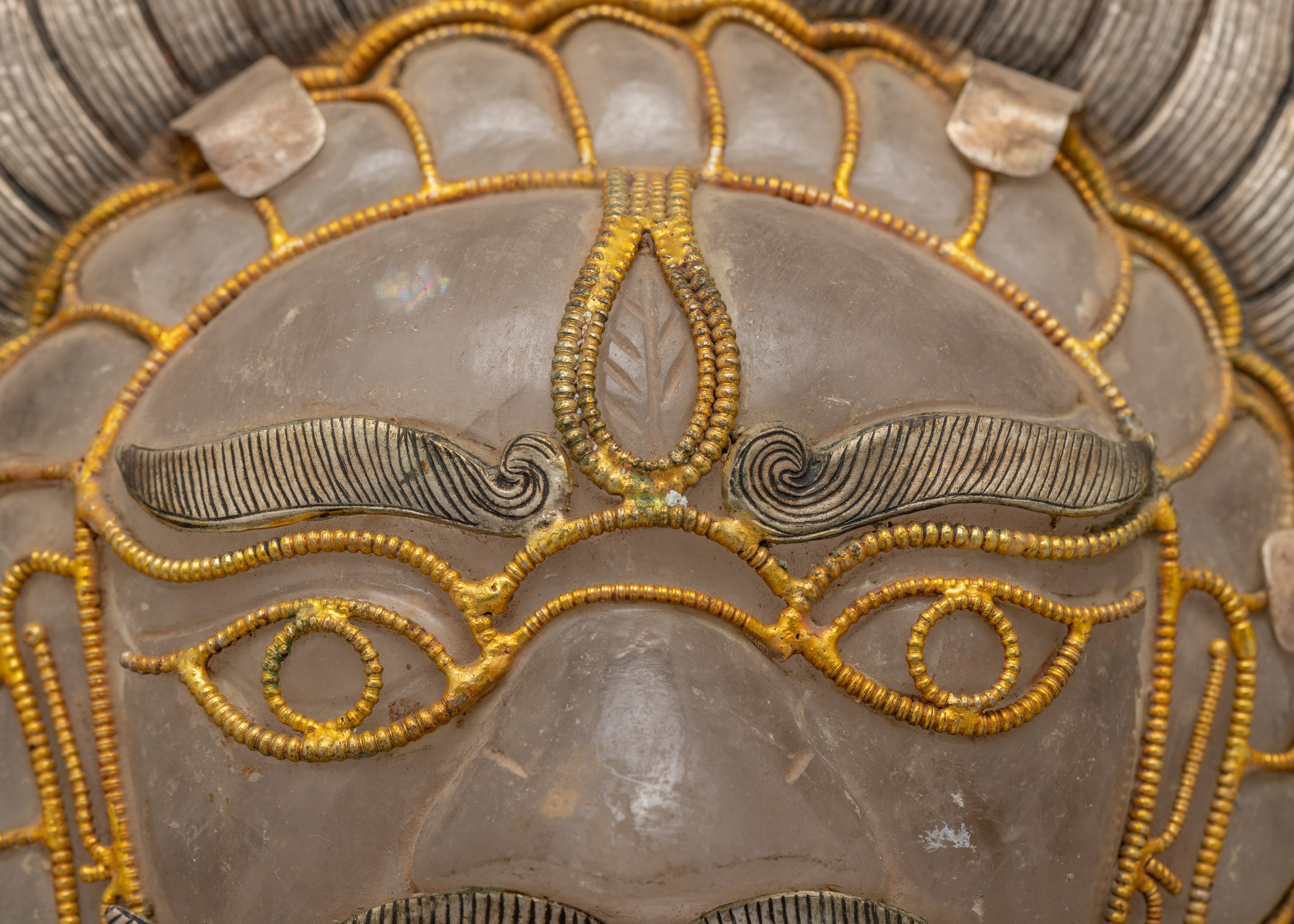 Surya Dev Crystal Face | Wall Hanging