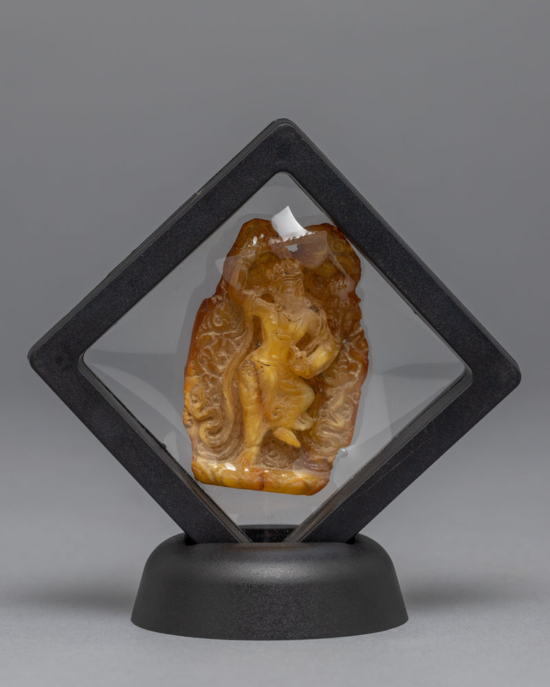 Manjushri With Frame | Tibetan Altar Item