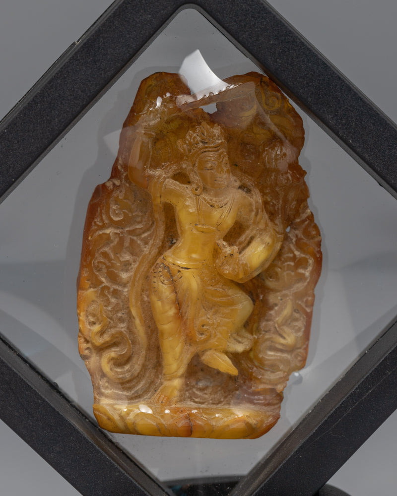 Manjushri With Frame | Tibetan Altar Item