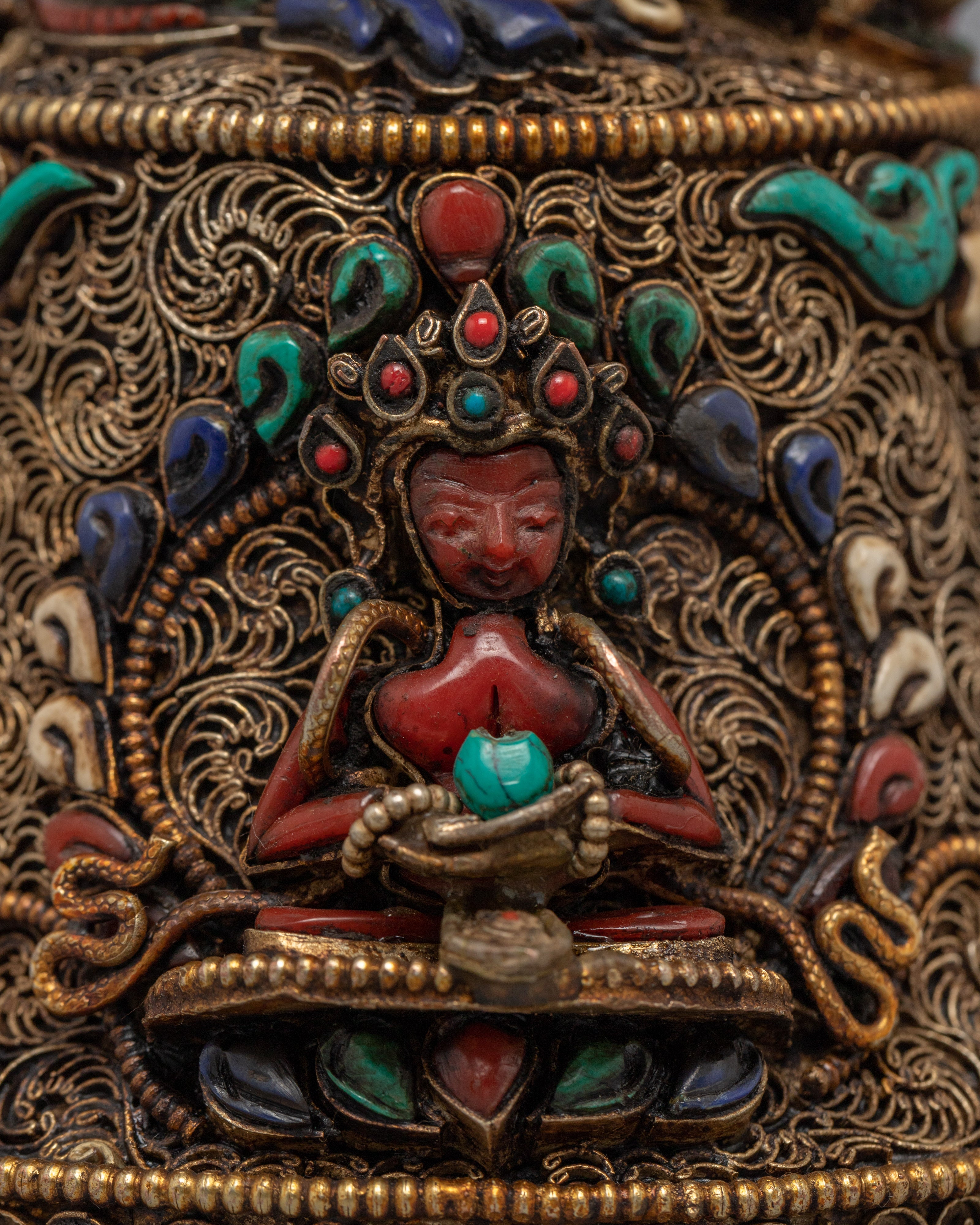 Buddhist Bell and Vajra | 24K Gold Plated