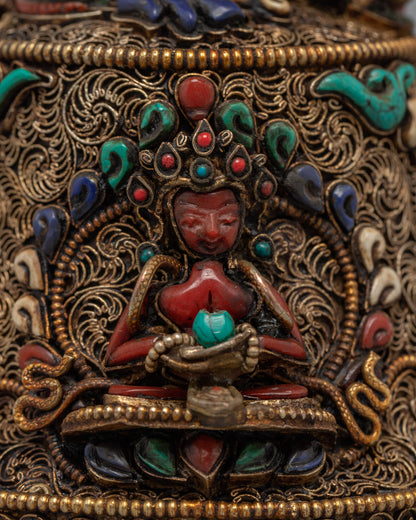 Buddhist Bell and Vajra | 24K Gold Plated