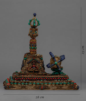 Buddhist Bell and Vajra | 24K Gold Plated