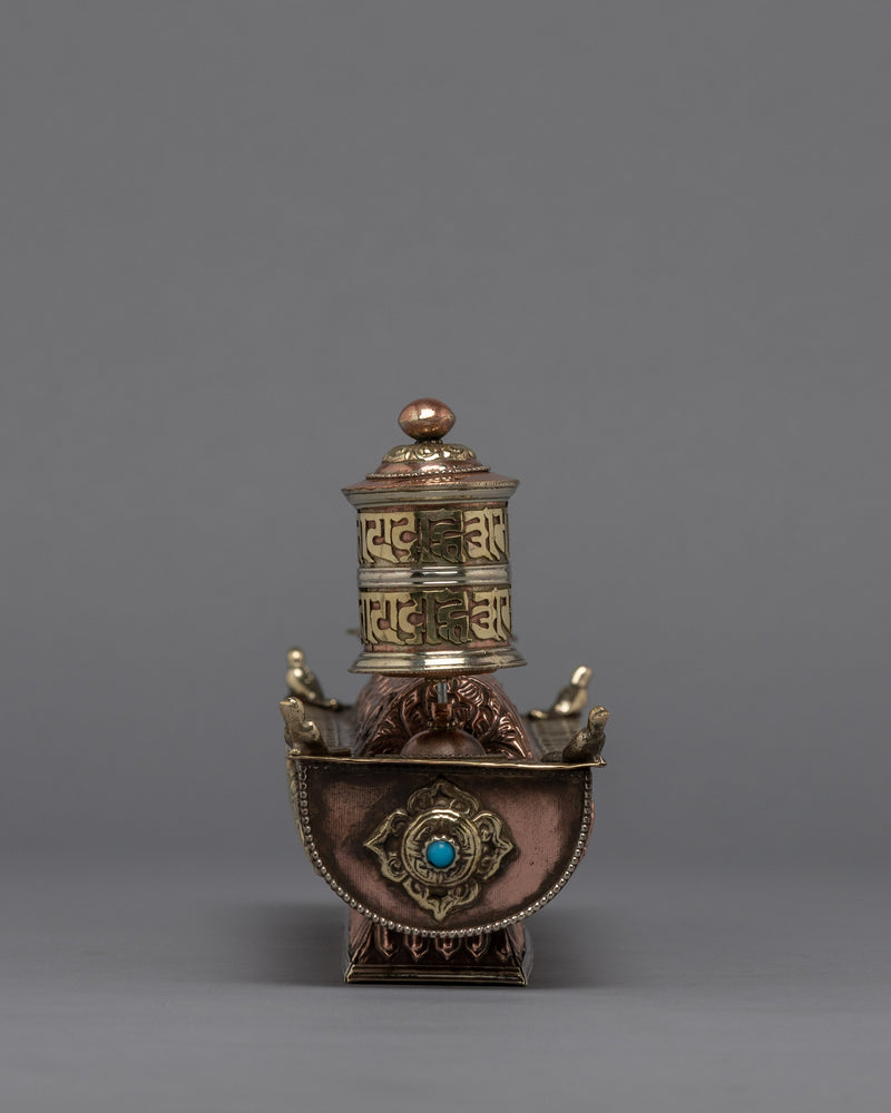 Prayer Wheel Incense Burner | Himalayan Art Work