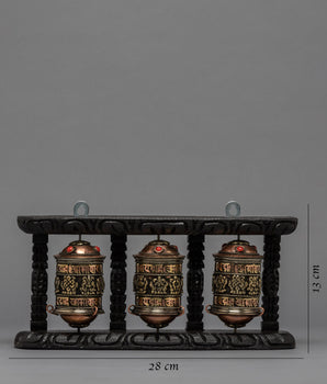 Tibet Prayer Wheel | Wall Hanging Wheel