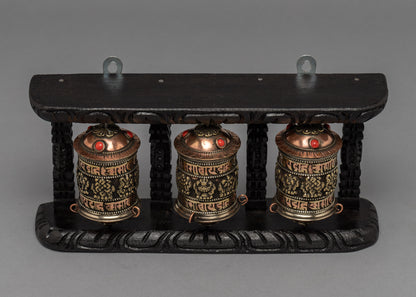 Tibet Prayer Wheel | Wall Hanging Wheel