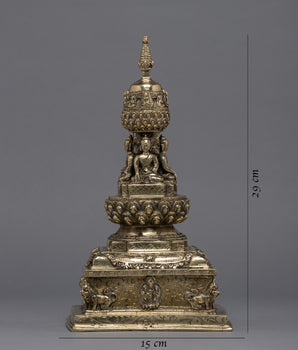 Brass Stupa | Home Decor