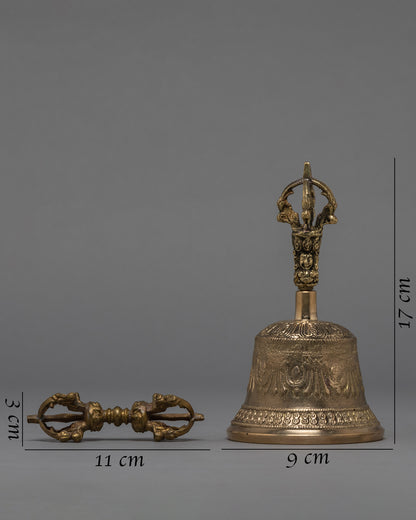 Vajra and Bell Set | Buddhist Ceremony Item