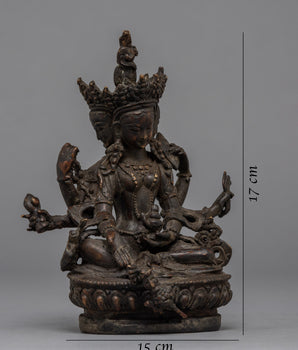Dakini Namgyalma Statue |  Tibetan Buddhist Dakini of Longevity