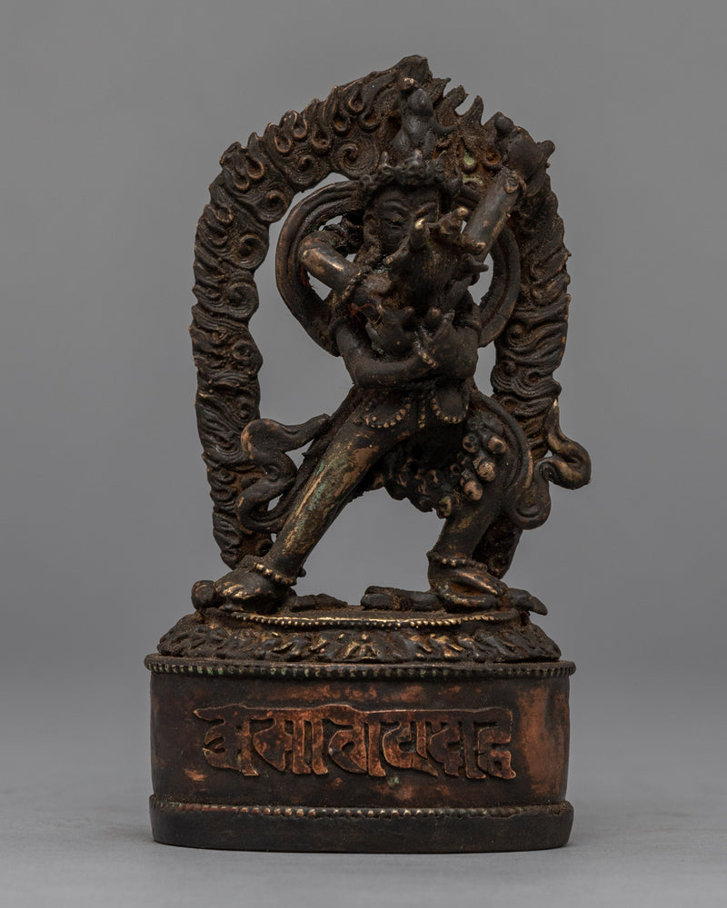 Chakrasamvara with Consort Statue