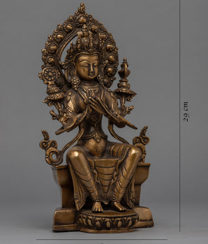 The Future Buddha Maitreya Statue | A Sacred Sculpting Art of Nepal