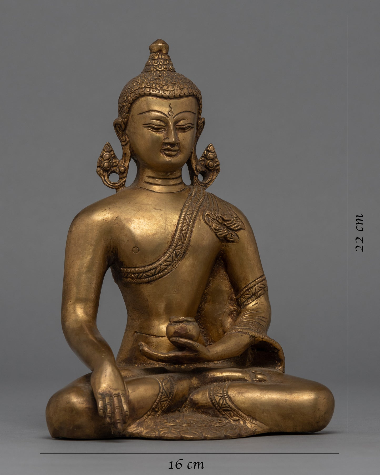 Brass Shakyamuni Buddha Statue | Himalayan Artwork