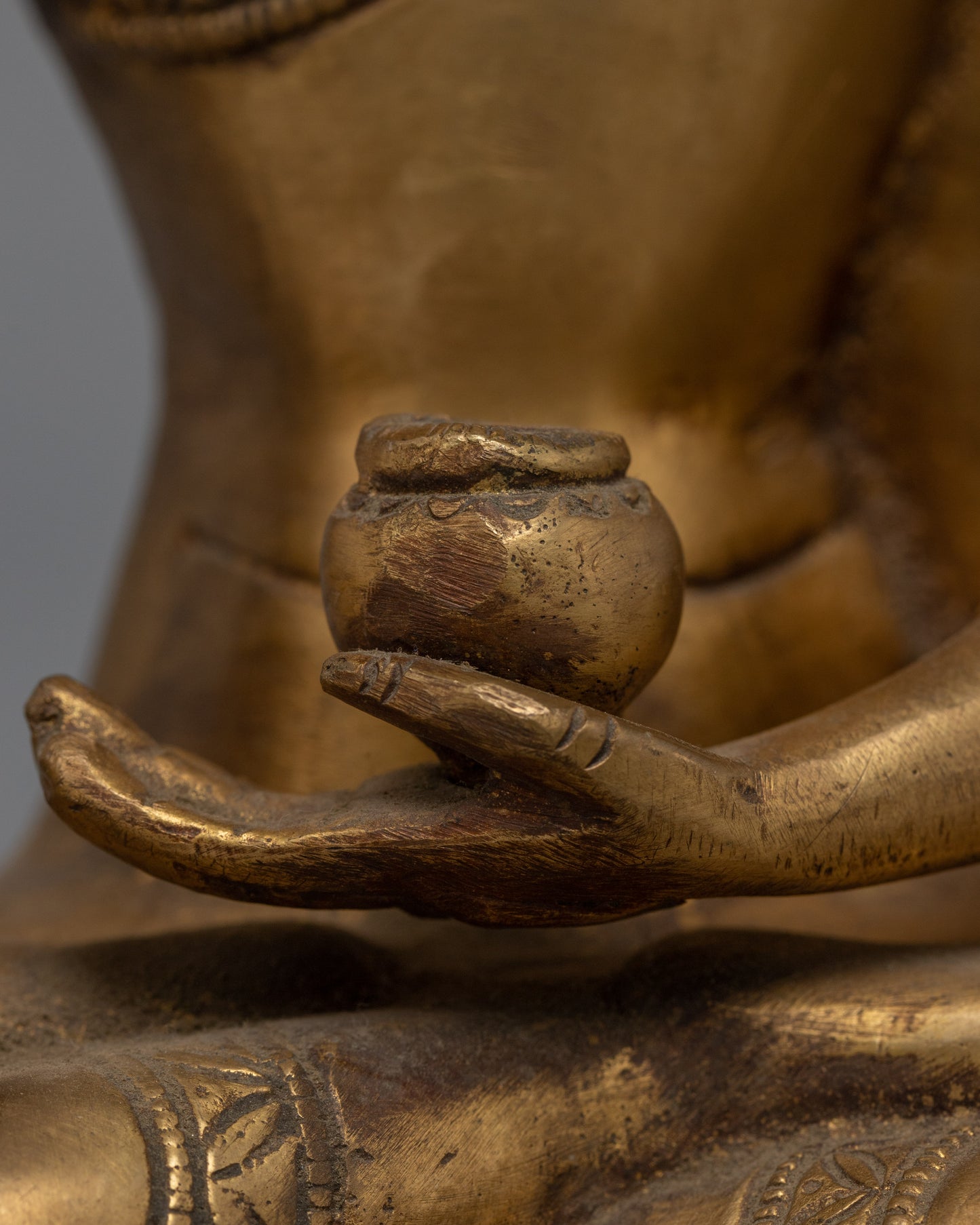 Brass Shakyamuni Buddha Statue | Himalayan Artwork