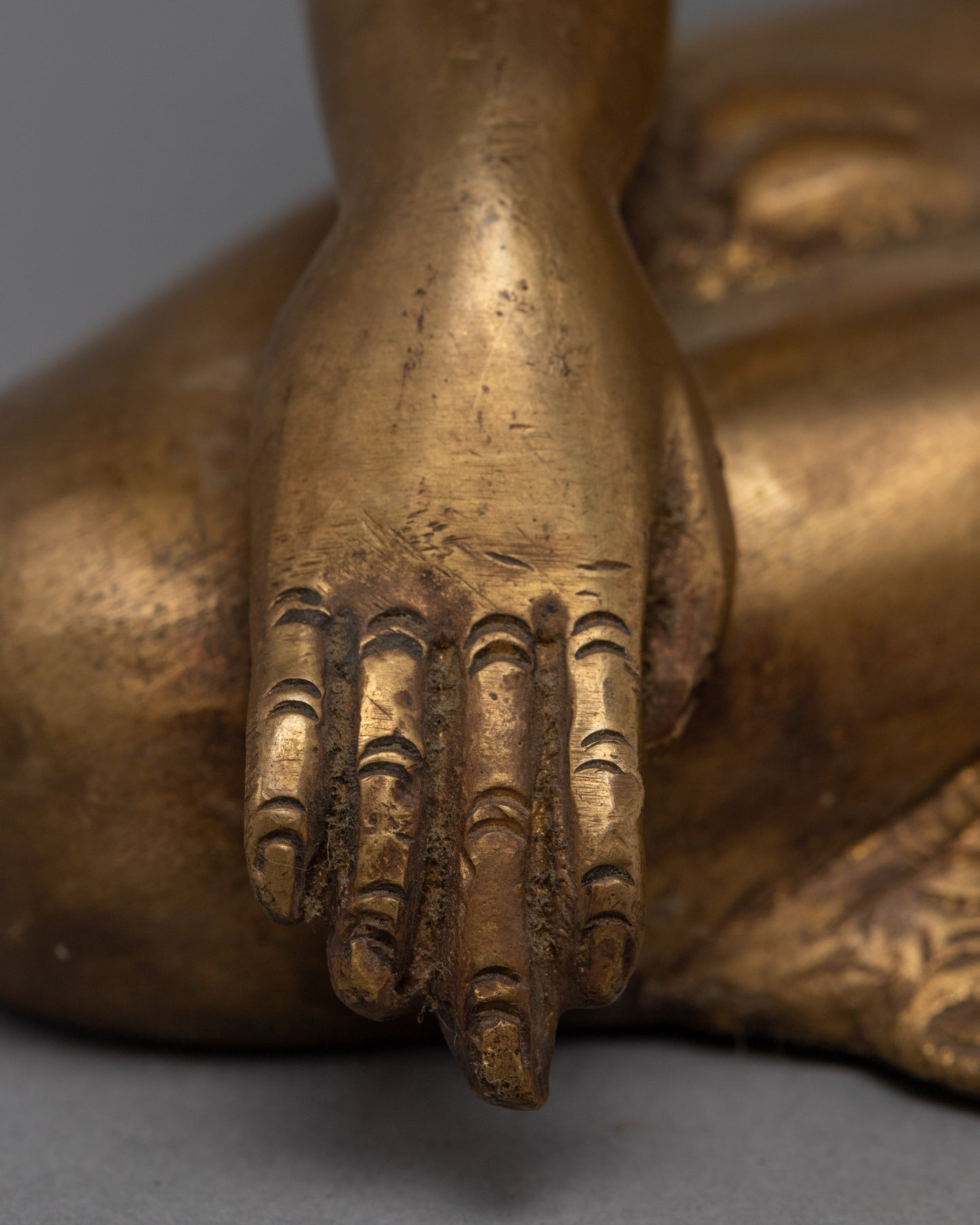 Brass Shakyamuni Buddha Statue | Himalayan Artwork