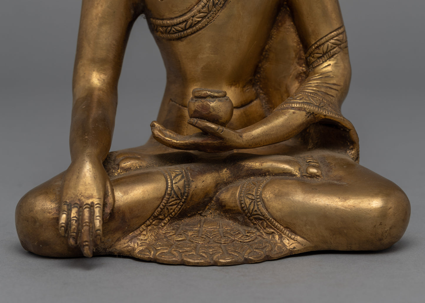 Brass Shakyamuni Buddha Statue | Himalayan Artwork