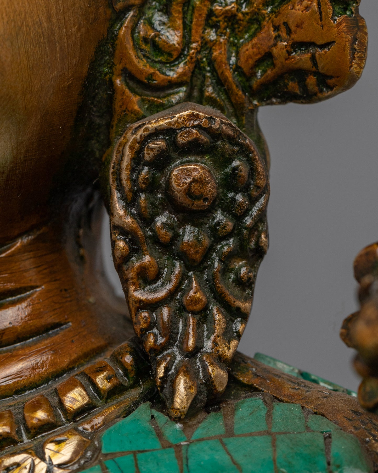 Green Tara Indoor Sculpture | Female Buddha Art