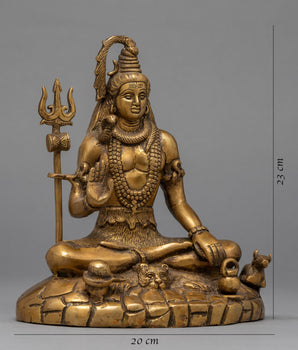 Brass Shiva Statue | Sculpture For the hoem Decor