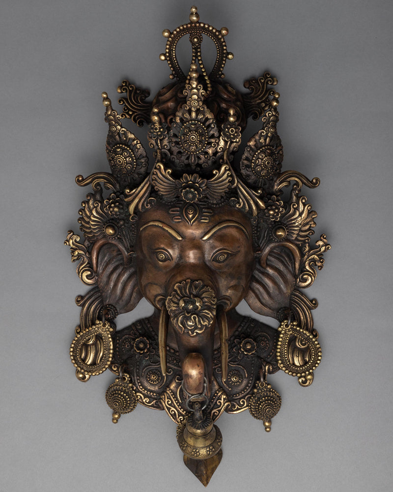 Ganesh Mask for Wall Hanging 