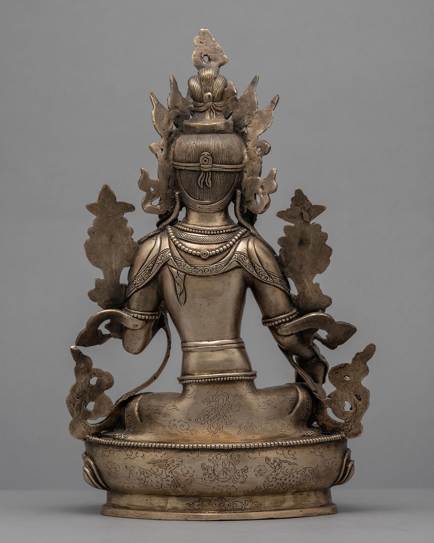 Green Tara Bodhisattva Statue | Traditional Tibetan Style Buddhist Statue