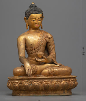 Buddhist Shakyamuni Buddha Statue | Himalayan Art