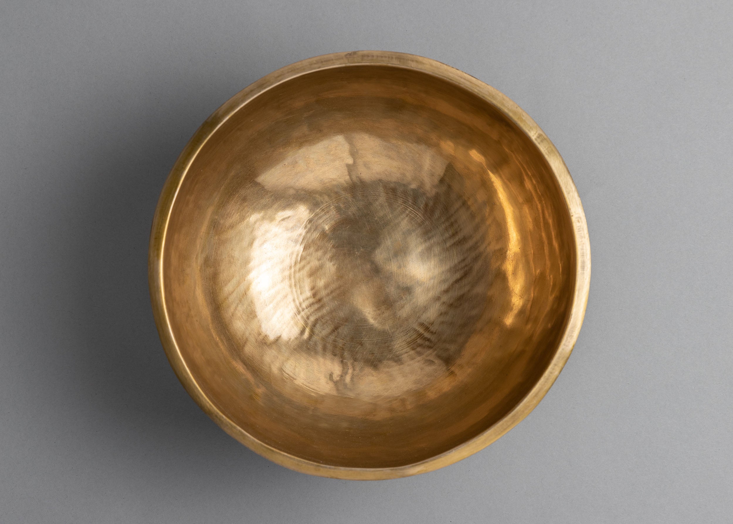 Carved Singing Bowl | Traditional Hand Hammered Bowl