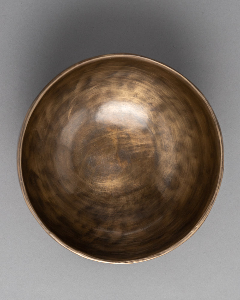 Plane Singing Bowl | Hand-Hammered Bowl | Spiritual Gift Ideas