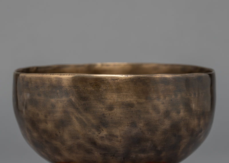 Plane Singing Bowl | Hand-Hammered Bowl | Spiritual Gift Ideas