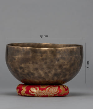 Plane Singing Bowl | Hand-Hammered Bowl | Spiritual Gift Ideas