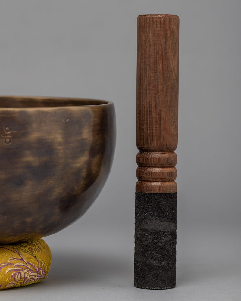 Hand-Beaten Moon Singing Bowl | Mantra Crafted Bowl