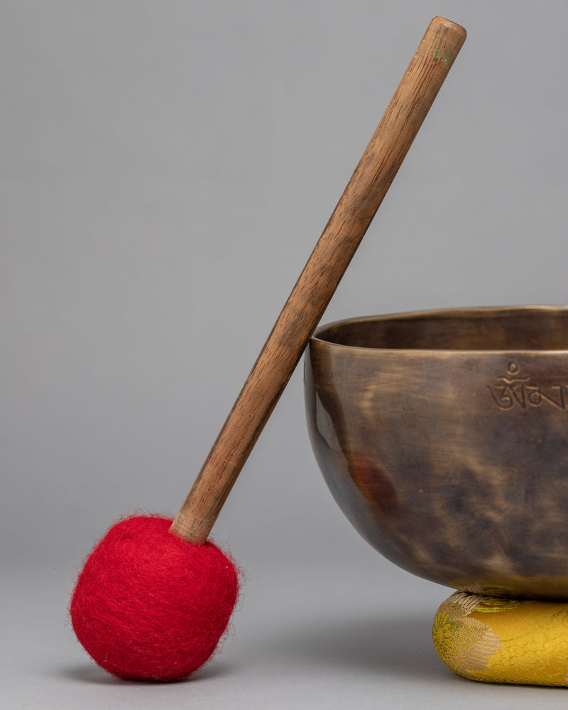 Hand-Beaten Moon Singing Bowl | Mantra Crafted Bowl