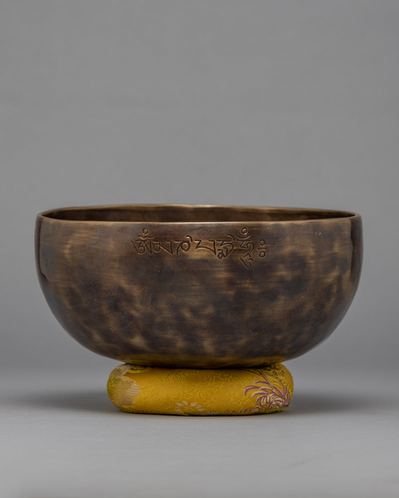 Hand-Beaten Moon Singing Bowl | Mantra Crafted Bowl