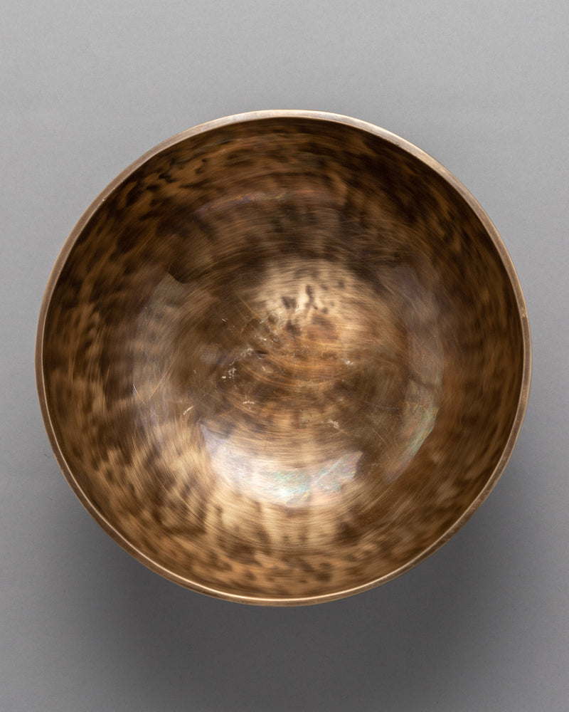 Hand-Carved Moon Singing Bowl | Himalayan Art