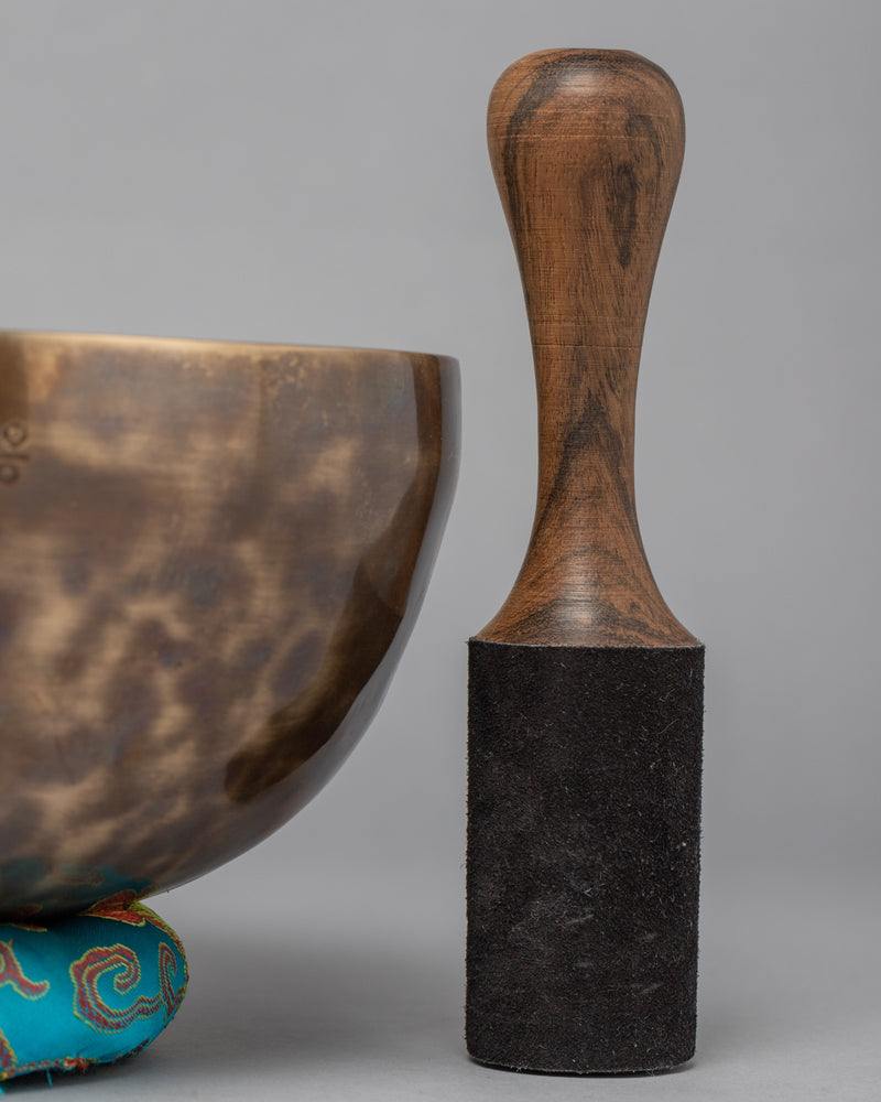 Hand-Carved Moon Singing Bowl | Himalayan Art