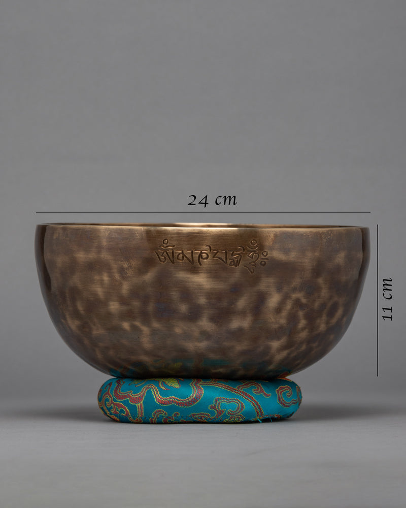 Hand-Carved Moon Singing Bowl | Himalayan Art