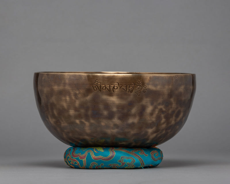 Hand-Carved Moon Singing Bowl | Himalayan Art