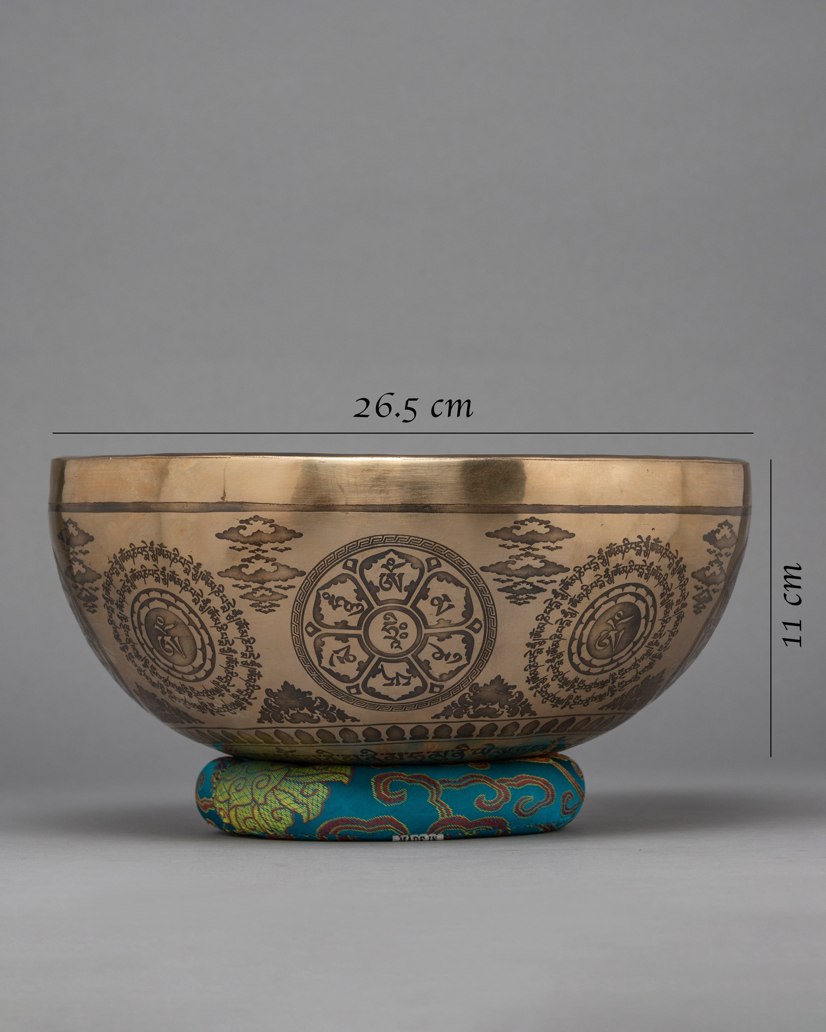 Machine-Made Super Fine Singing Bowl | Buddhist Bowl For Meditation