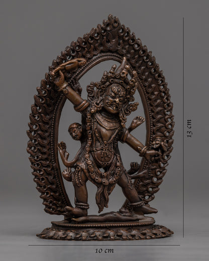 Machine Made Ekajati Statue | Himalayan Style Buddhist Statue