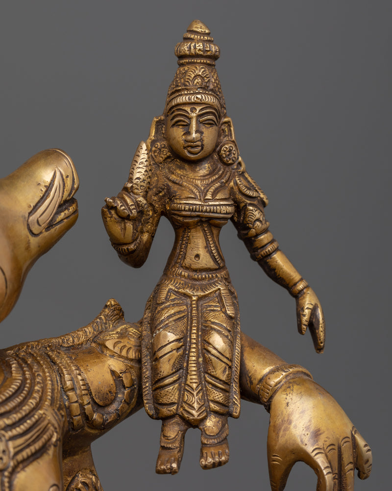 Traditional Copper Statue Of Varaha Avatar Of Vishnu | Lord Vishnu In The Form Of Boar