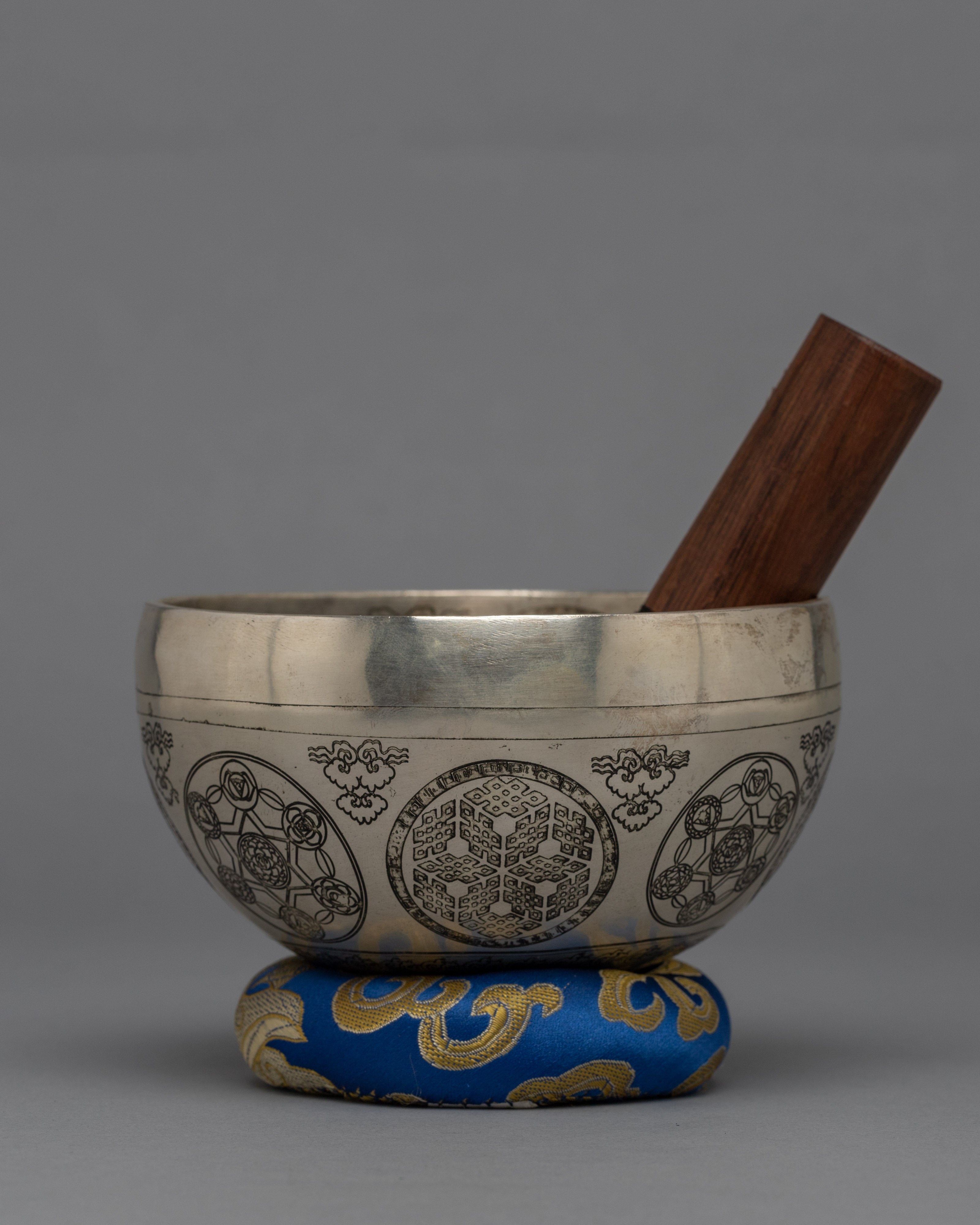 Hand-made Super Fine Singing Bowl | Traditional Buddhist Art Work