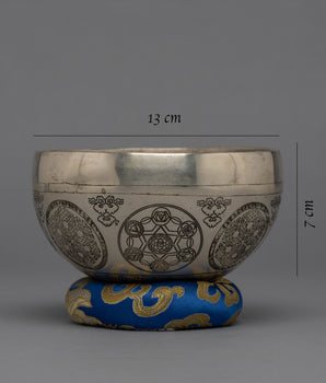 Hand-made Super Fine Singing Bowl | Traditional Buddhist Art Work