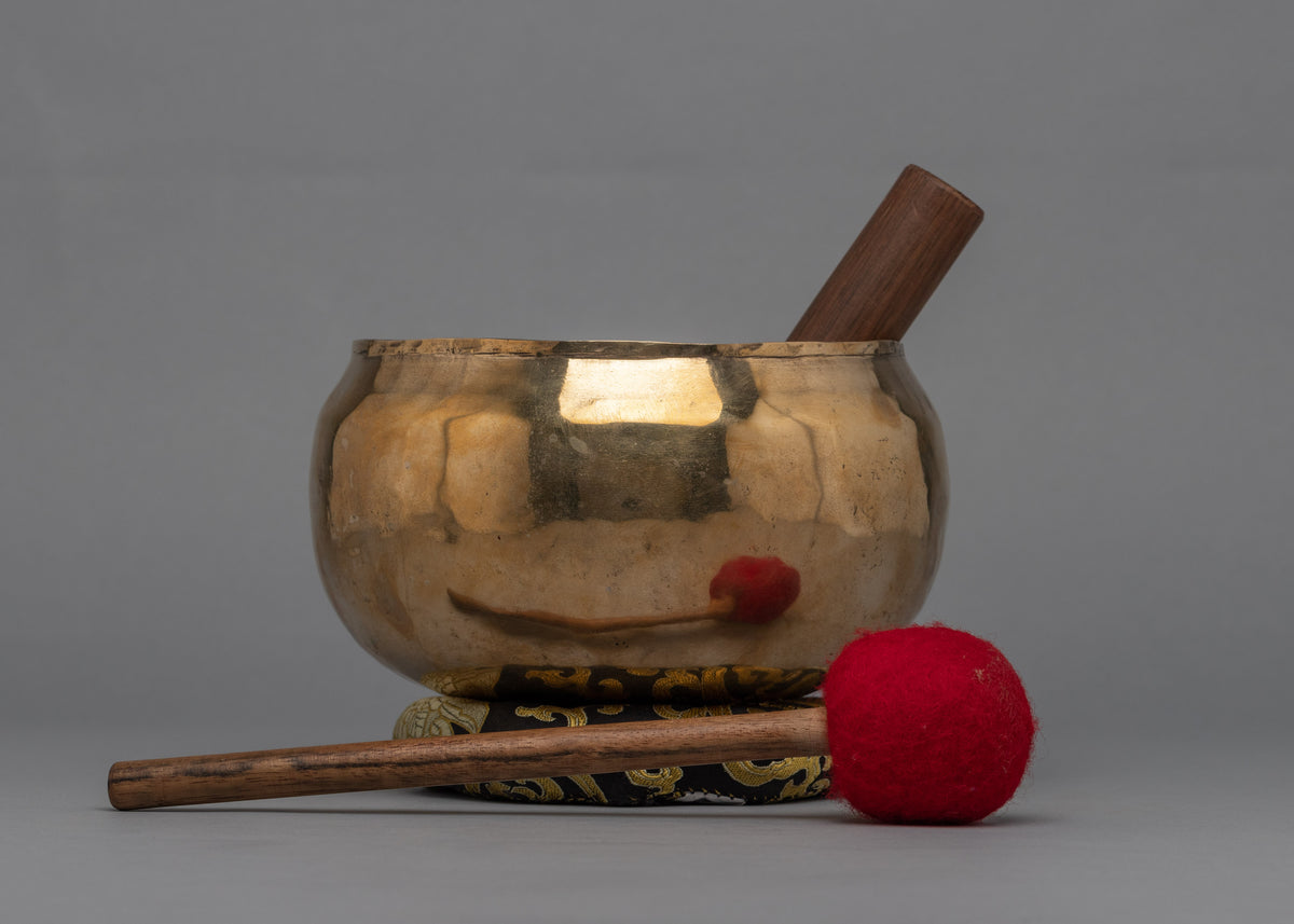 Tibetan Handmade Singing Bowl | Traditional Meditation Item