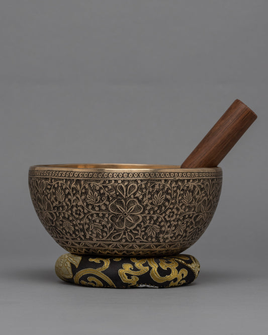 Full Carving Singing Bowl