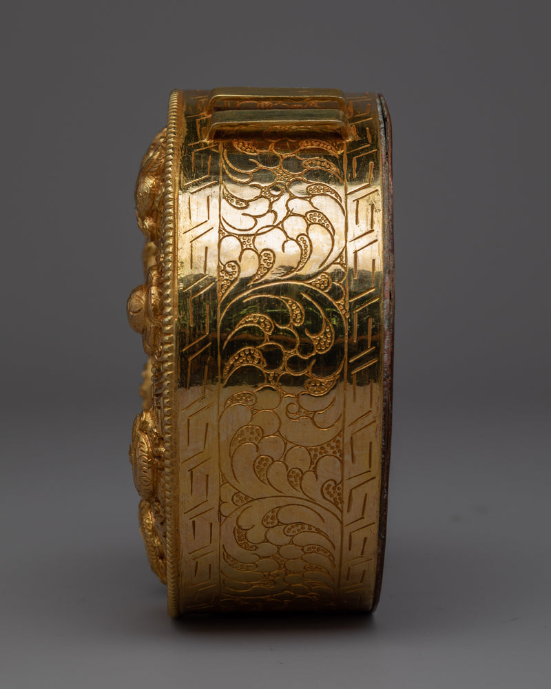 Ghau Box | 24K Gold Plated Treasure Box