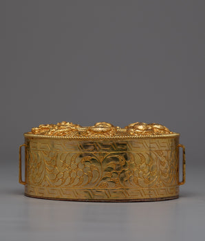 Ghau Box | 24K Gold Plated Treasure Box